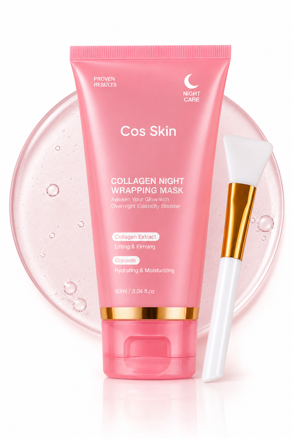 Mascarilla Facial de Colágeno para la Noche